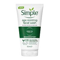 Пенка для умывания с антивозрастным эффектом Simple Age Resisting Facial Wash