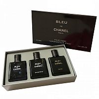Парфюмерный набор Chanel Bleu De Chanel 3x30 ml оптом в Красноярск 
